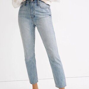 Madewell Curvy Perfect Vintage Jean Fitzgerald Wash